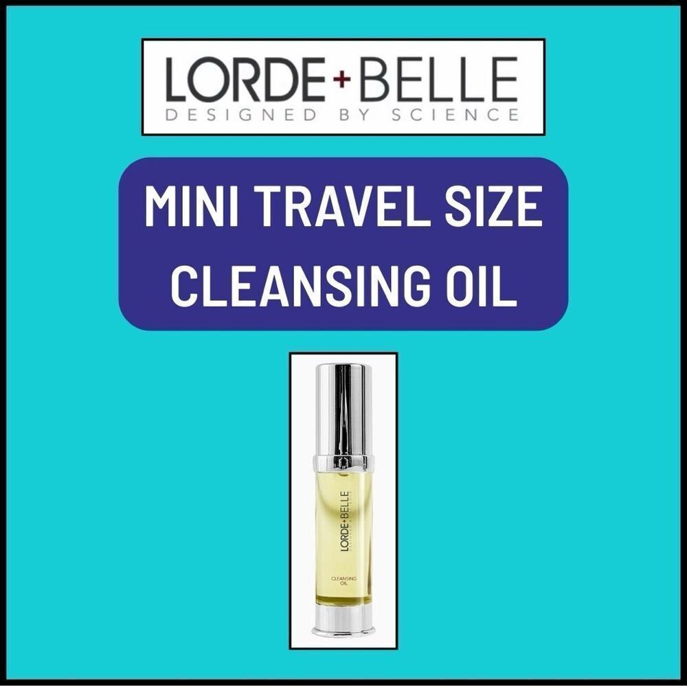 NWOB Lorde + Belle MINI TRAVEL SIZE CLEANSING OIL - Makeup Removal & Cleanser